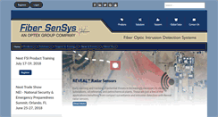 Desktop Screenshot of fibersensys.com