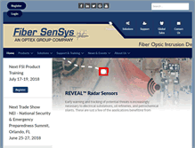 Tablet Screenshot of fibersensys.com